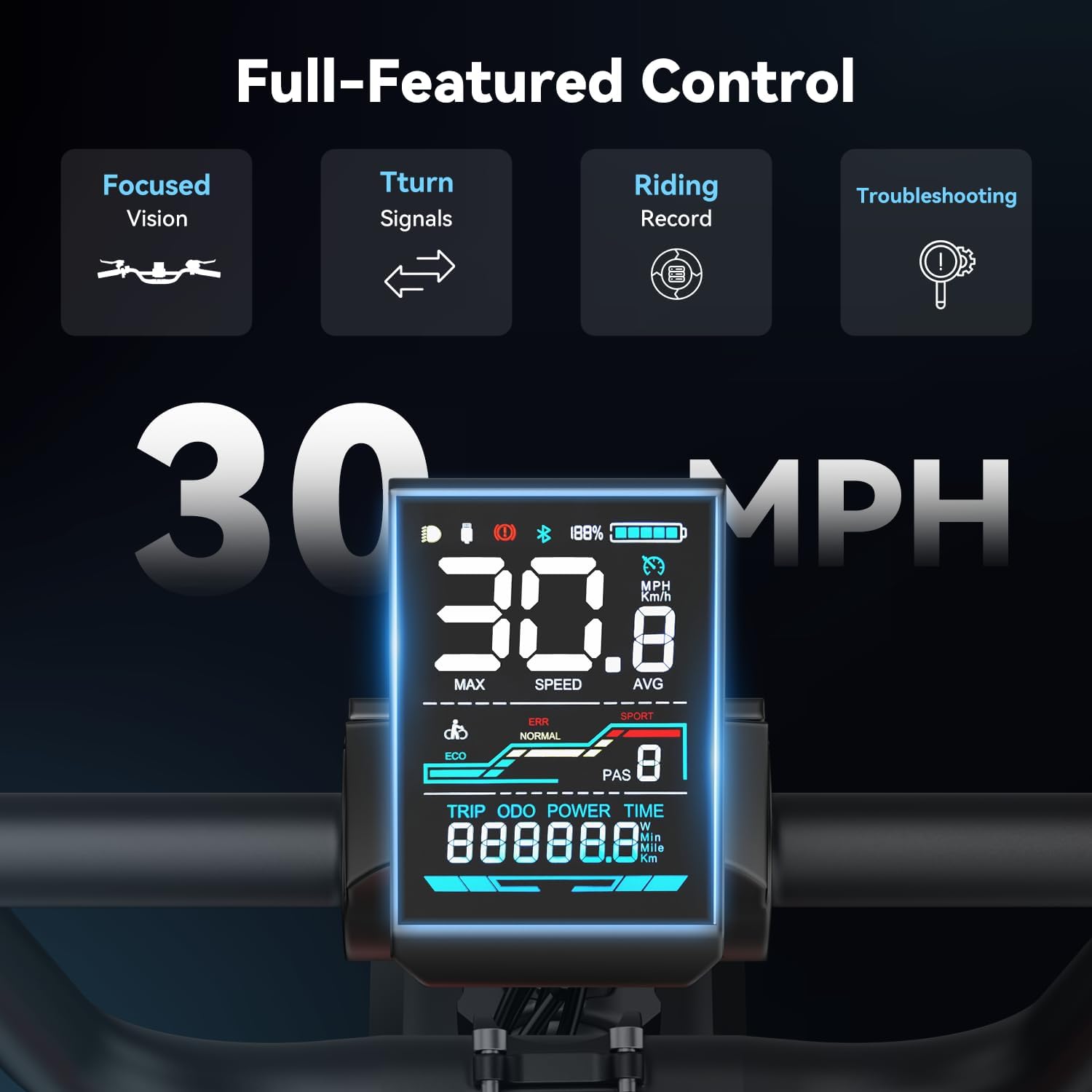 Jasion RetroVolt Electric Bike for Adults