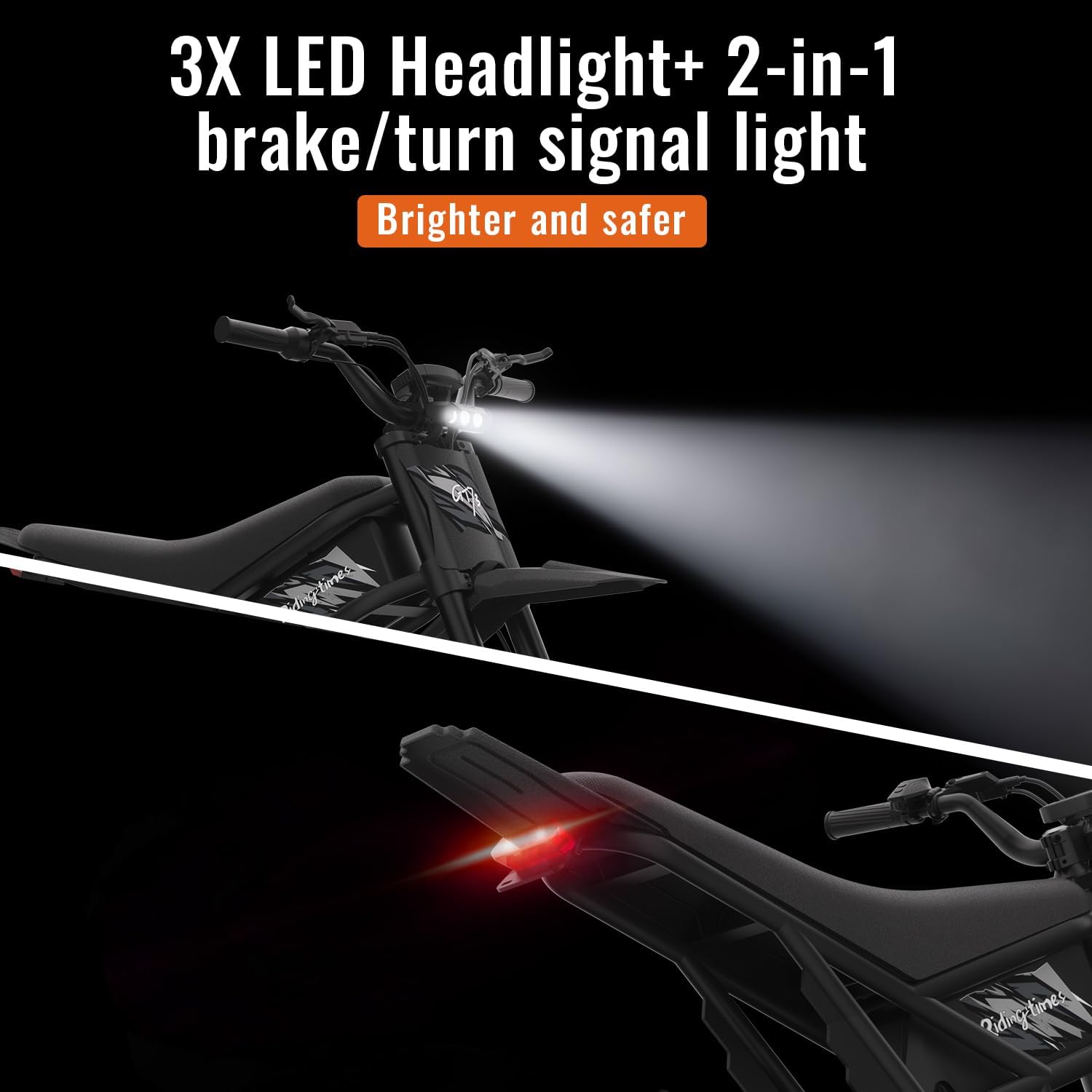 Upgraded Winter Ebike for Adults, 50MPH 60V 3000W