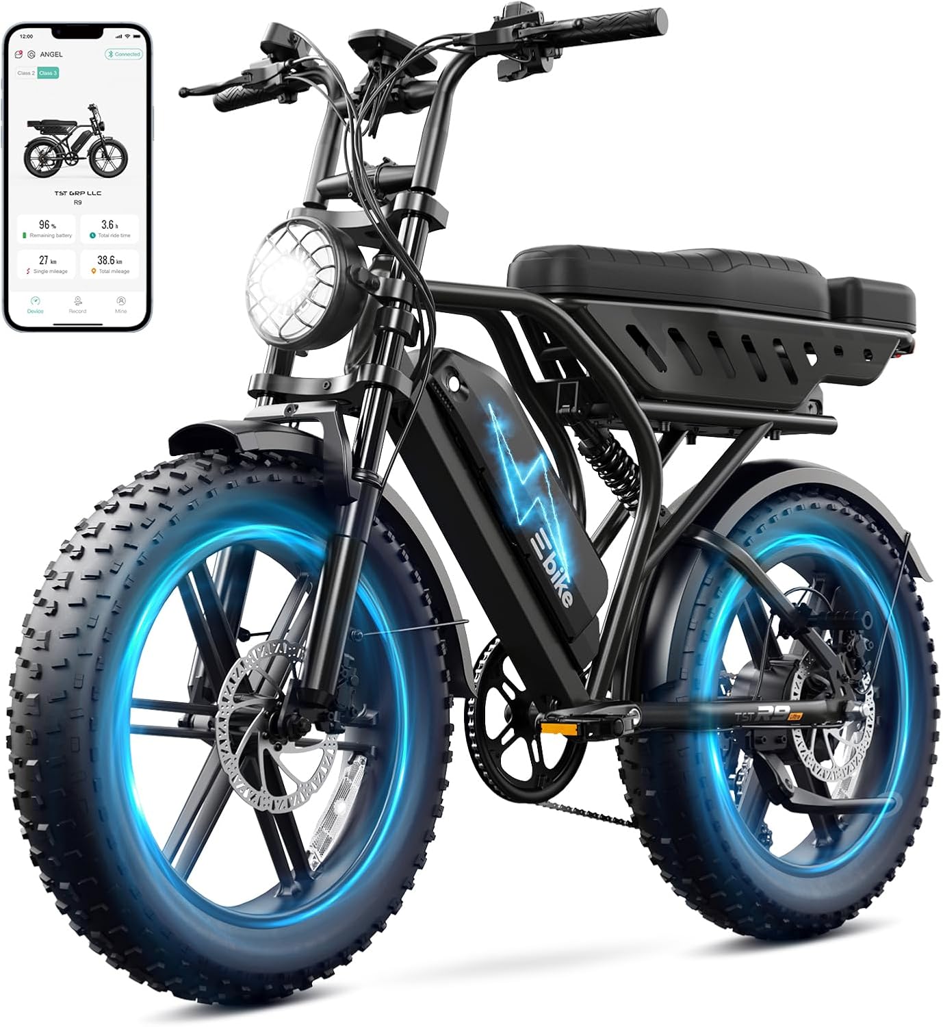 Electric Bike for Adults, 1500W Peak Ebike, 48V 15AH
