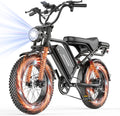 Electric ebike | Full Suspension | 31MPH Top Speed | Range 40-70 Miles