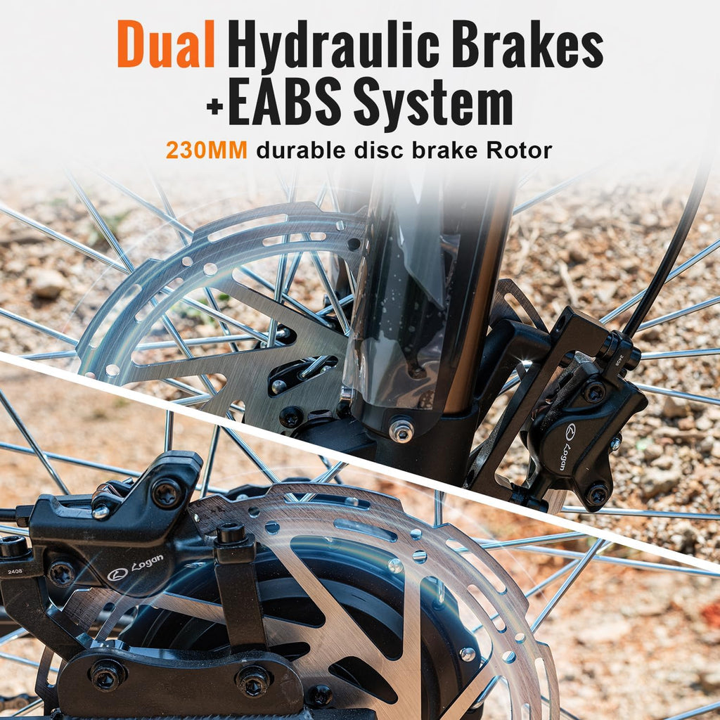 Upgraded Winter Ebike for Adults, 50MPH 60V 3000W